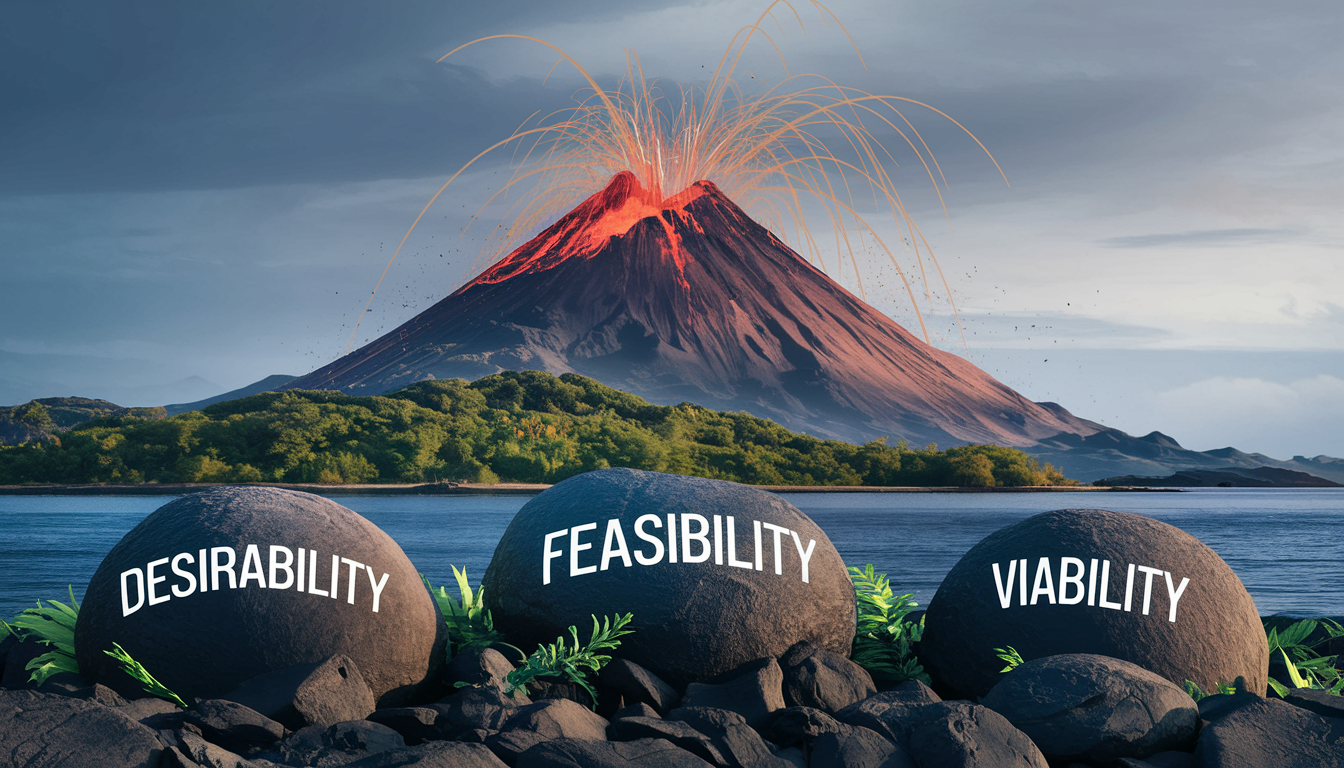 Desirability, Feasibility, Viability: Key to Successful Design Thinking