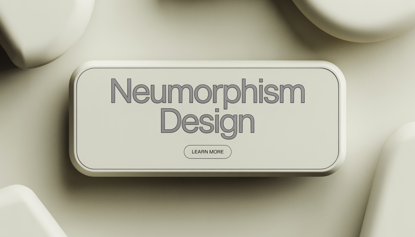 Neumorphism Design: Revolutionizing User Interface Trends